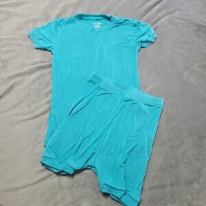 VAENAIT Pajama Set BABY Boy 5t Blue Short Sleepwear Short Sleeve Comfort Stretch